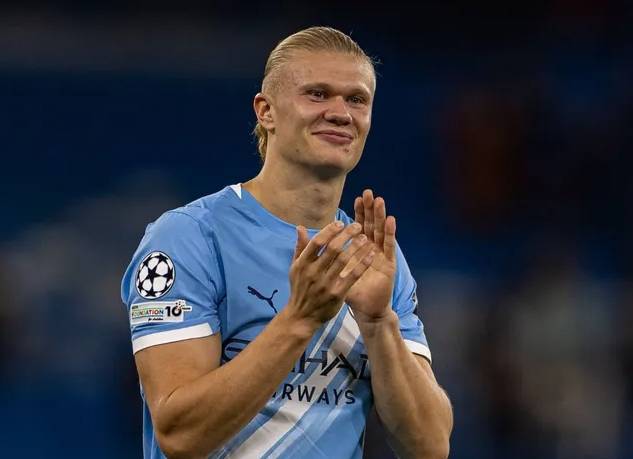 曼城战胜那不勒斯后,佩普·瓜迪奥拉支持埃尔林·哈兰德打破克里斯蒂亚诺·罗纳尔多的欧冠纪录